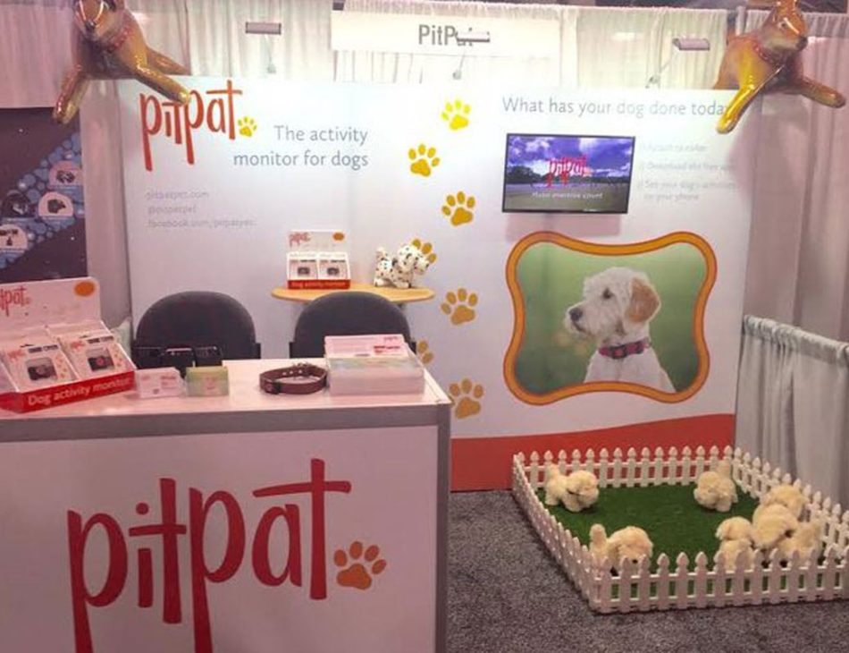 PitPat stand at CES