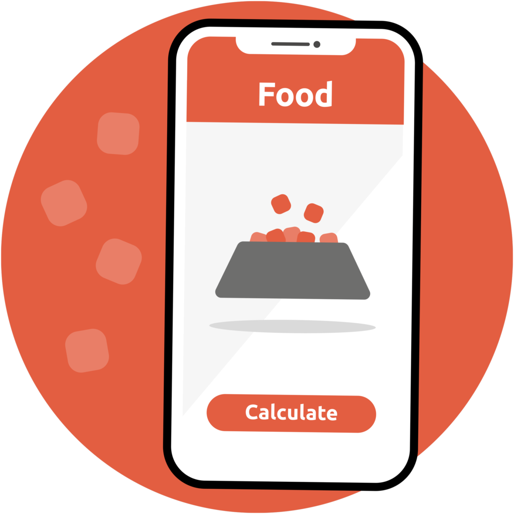 PitPat app icon food tab