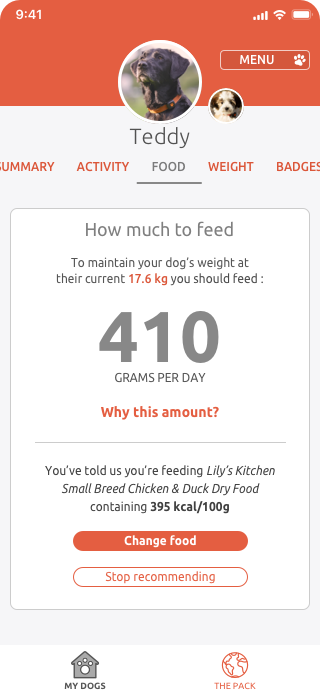 Food too.