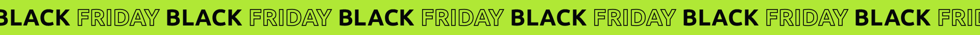 Neon Black Friday banner with the words 'Black Friday'