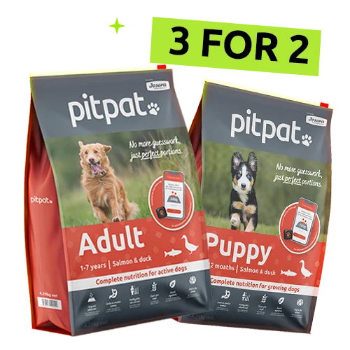 3 for 2 on PitPat Food this Black Friday