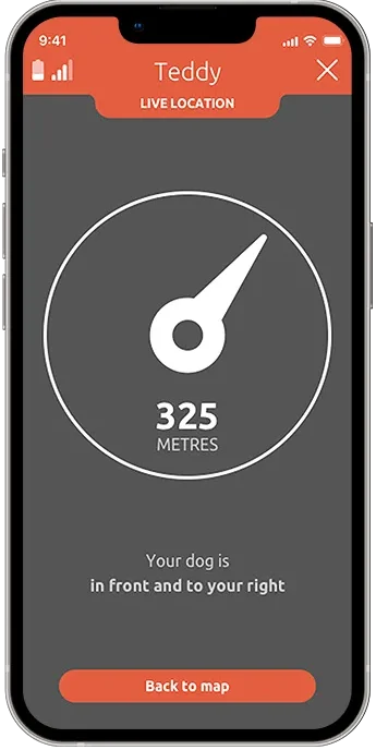 PitPat app showing the Dog Finder tab